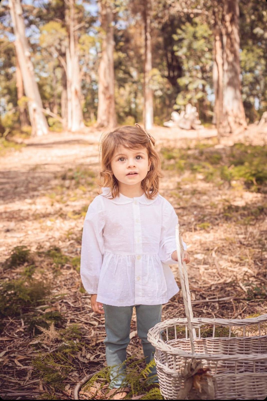 Camisa blanca plumetie